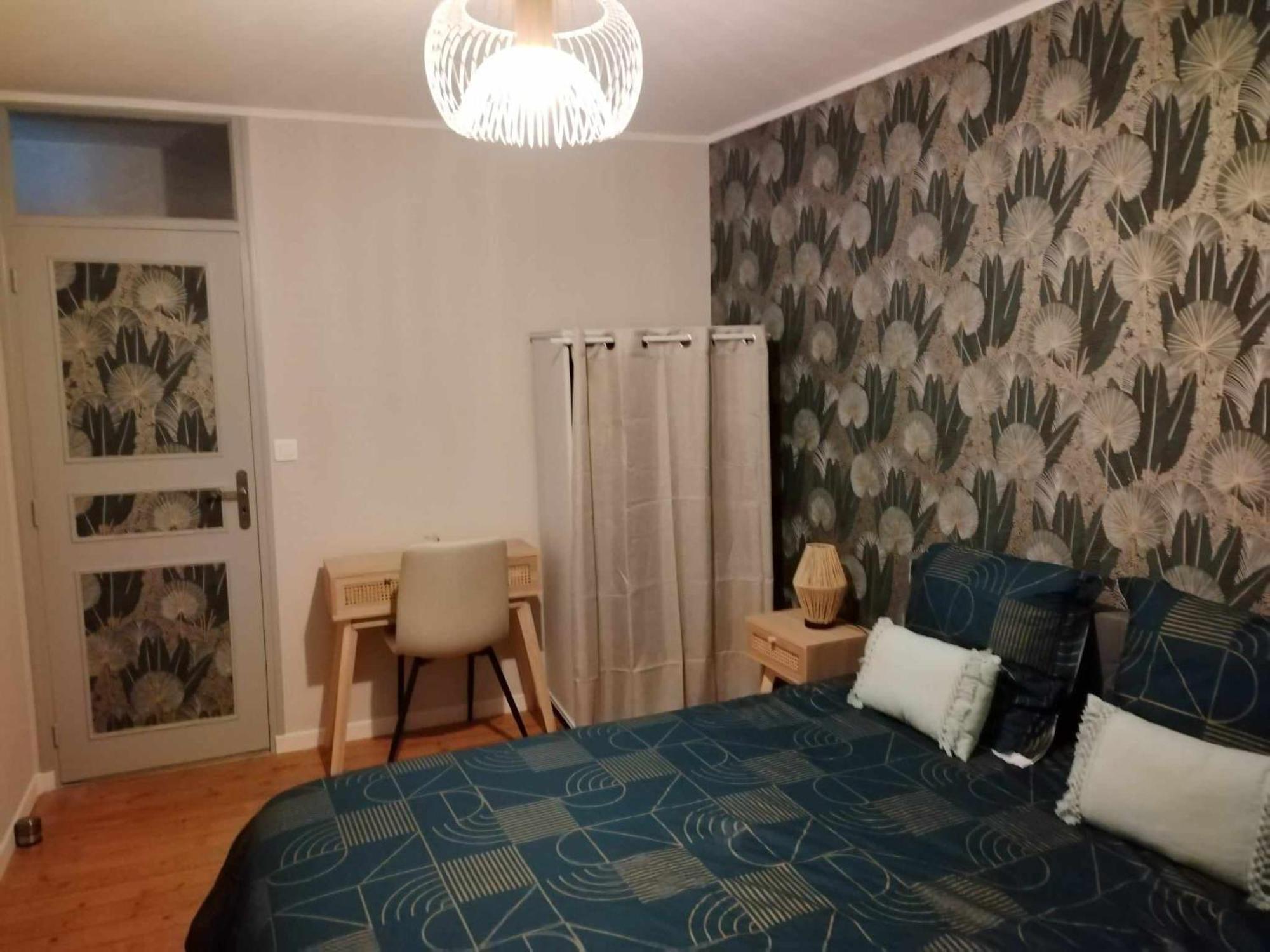 Chambre D'Hote Familiale De La Maison Bleue Lanvallay Zewnętrze zdjęcie